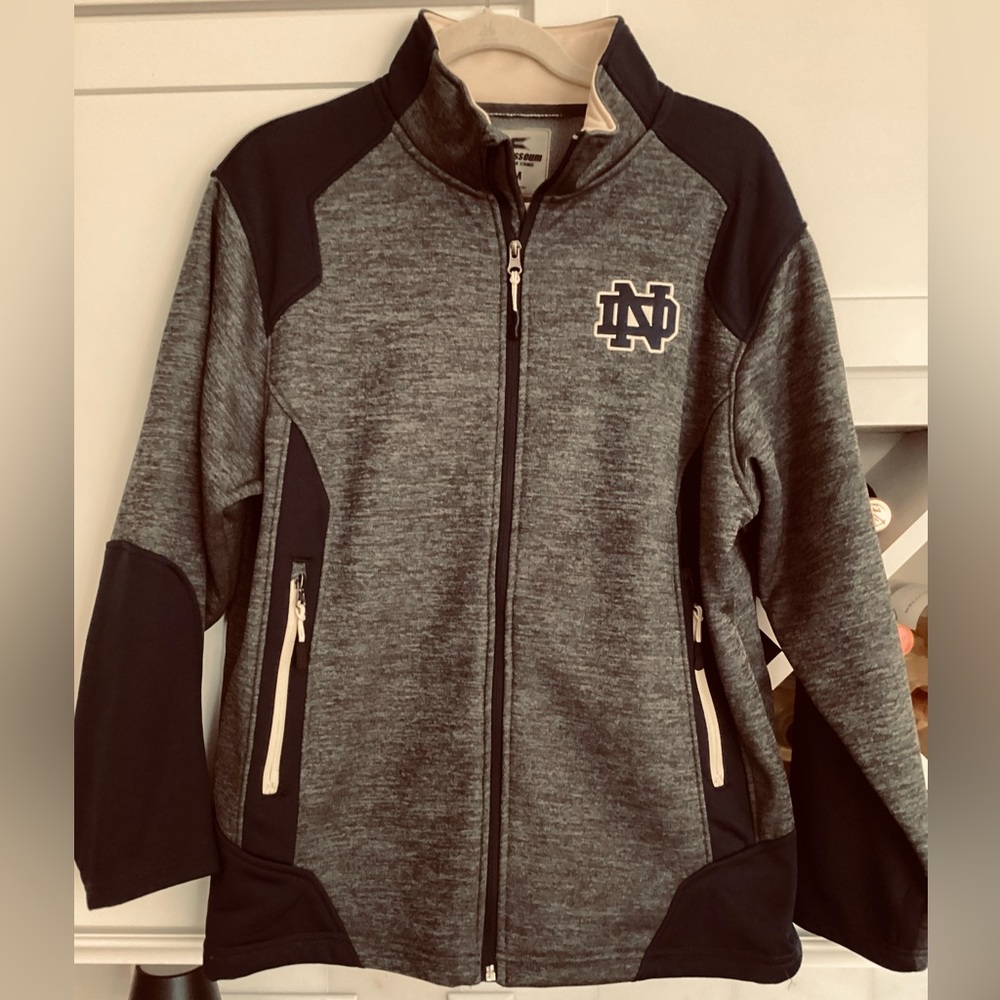 Men’s Notre Dame Silberman Full Zip Jacket. (M)